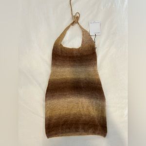 Karen Misha Halter Dress